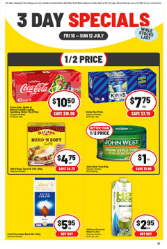 3 Day Specials