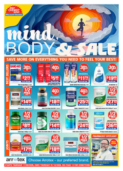Mind, Body & Sale catalogue cover