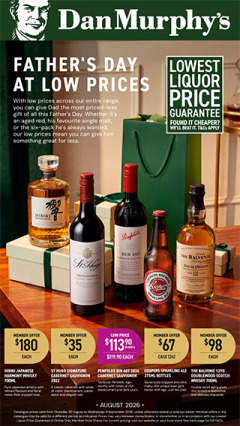 Father's Day at Low Prices