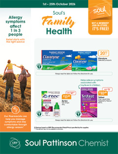 Soul's Family Health catalogue cover