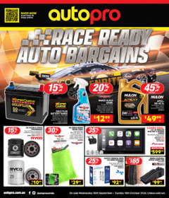 Race Ready Auto Bargains catalogue cover