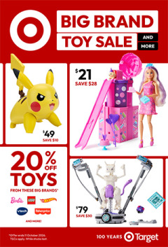 Big Brand Toy Sale catalogue cover