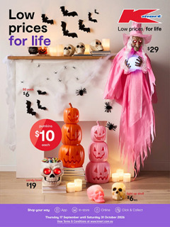 Low Prices For Life - Halloween Catalogue