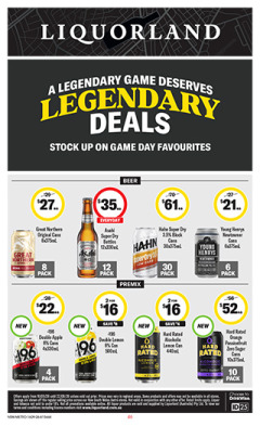 Liquorland Catalogue NSW METRO catalogue cover