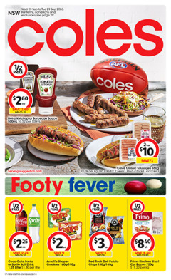 Coles Catalogue NSW METRO catalogue cover
