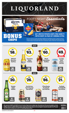 Liquorland Catalogue NSW METRO catalogue cover