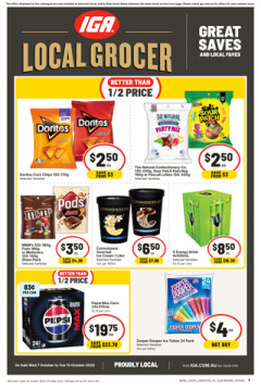 IGA NSW Local Grocer V2 catalogue cover