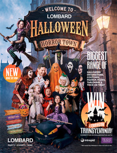 Halloween Horror Town catalogue cover