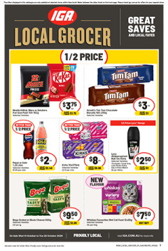 IGA NSW Local Grocer V1 catalogue cover