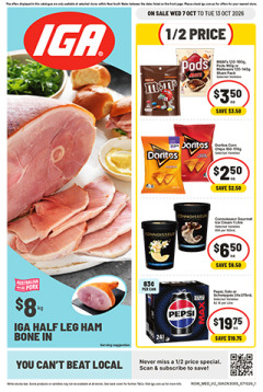 IGA NSW Medium V2 catalogue cover