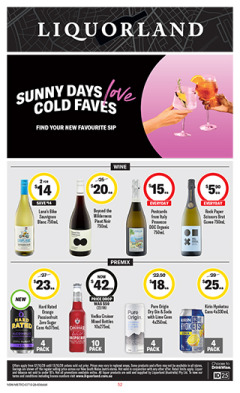 Liquorland Catalogue NSW METRO catalogue cover