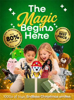 The Magic Begins Here catalogue cover