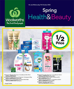 Spring Health & Beauty Catalogue NSW catalogue cover