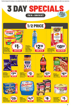 3 Day Specials catalogue cover