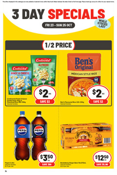 3 Day Specials catalogue cover