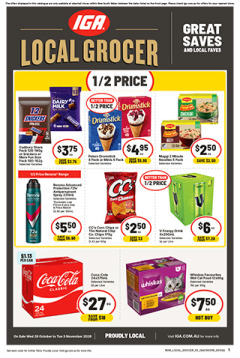 IGA NSW Local Grocer V2 catalogue cover