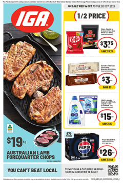 IGA NSW Medium V2 catalogue cover
