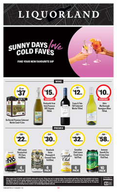 Liquorland Catalogue NSW METRO catalogue cover