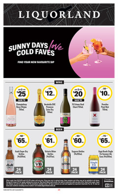Liquorland Catalogue NSW METRO catalogue cover