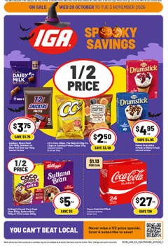 IGA NSW Large V2 catalogue cover