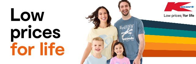Kmart - Low Prices for Life - Leadership August Catalogue