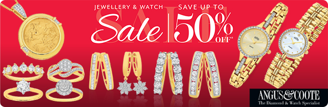 Jewellery and Watch Sale - Angus and Coote