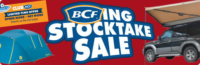 BCFing Stocktake Sale - BCF