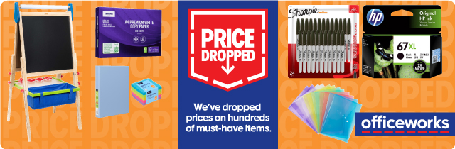 We have Dropped Prices on Hundreds of Must Have Items - Officeworks
