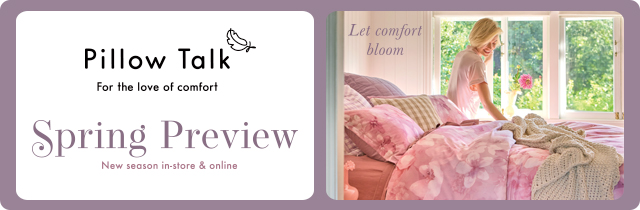 Spring Preview Catalogue - Pillow Talk
