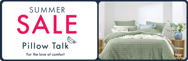 Summer Sale Catalogue - Pillow Talk