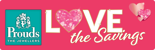 Love the Savings -  Prouds