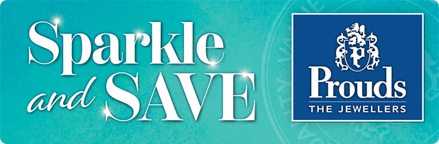 Sparkle and Save - Prouds