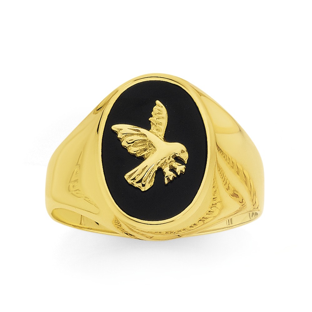XLTFZY Vintage Men's Ring Novelty Women's Ring Vintage Hawk Eagle Ring for  Menng Totem Retro Signet Amulet Punk Rock Animal Patriotic Jewelry/12 :  Amazon.com.au: Clothing, Shoes & Accessories
