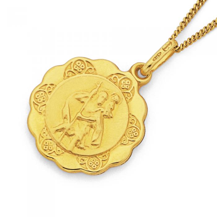 st christopher pendant goldmark