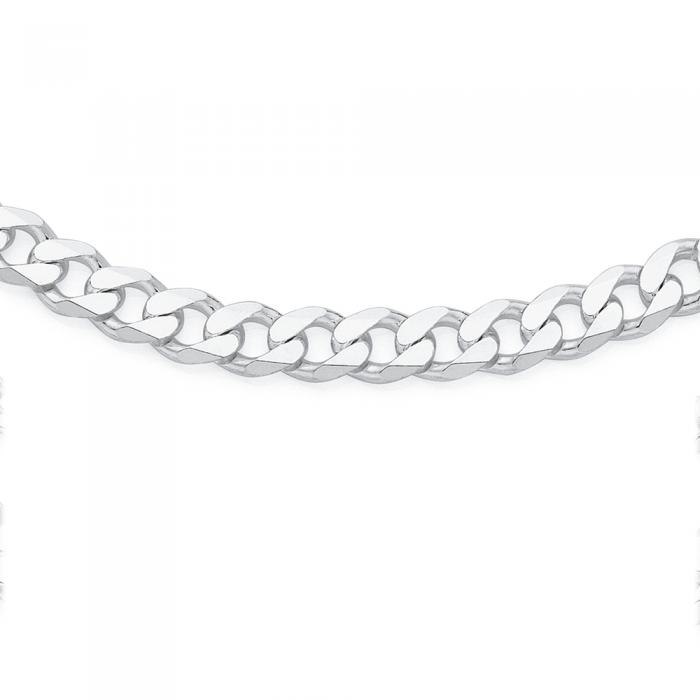 Sterling Silver 60cm Curb Gents Chain