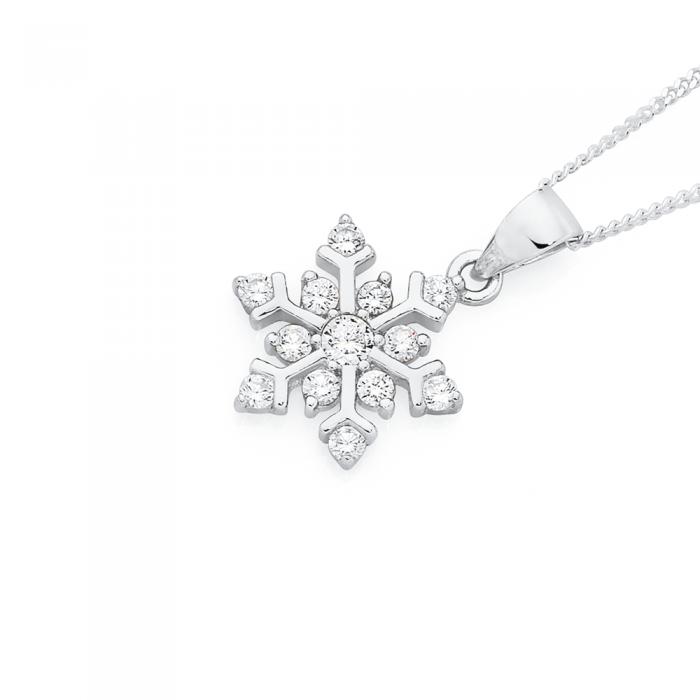 prouds snowflake pendant