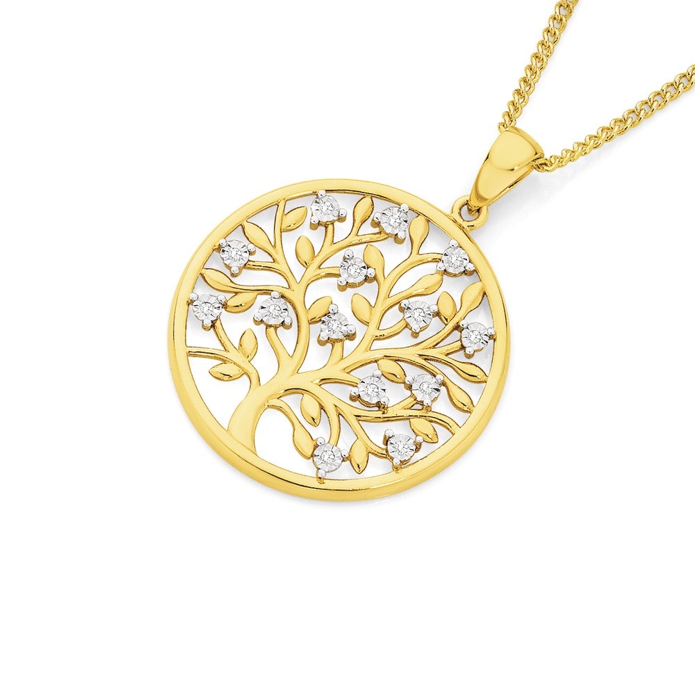 angus and coote tree of life pendant