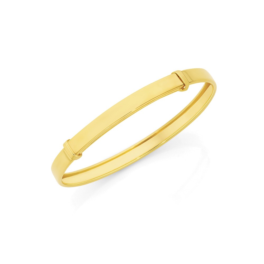 9ct Gold 40mm Kids Expandable Bangle