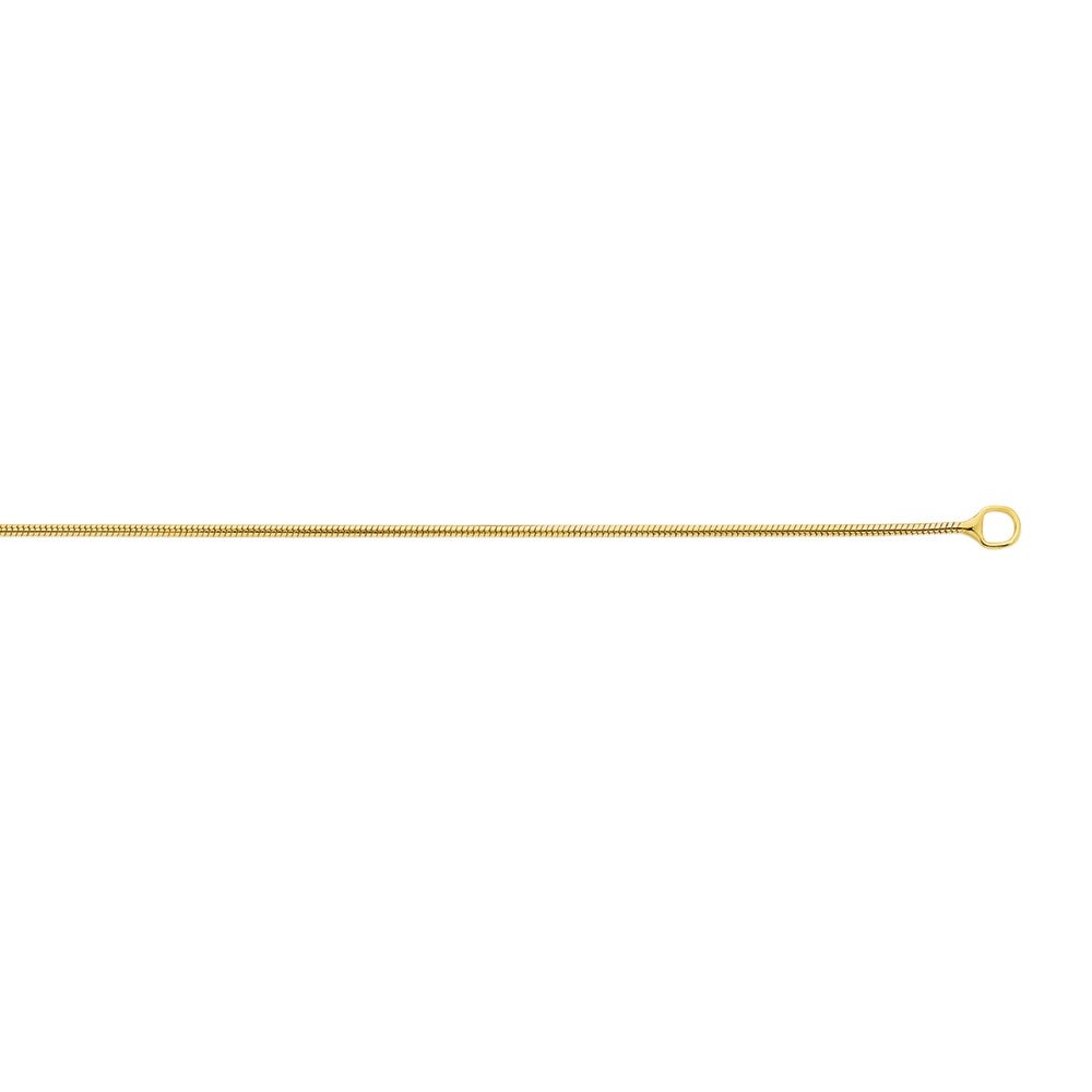 9ct Gold 45cm Snake Chain