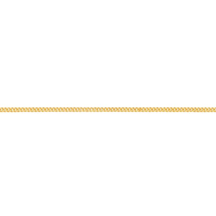 9ct Gold 45cm Solid Curb Chain