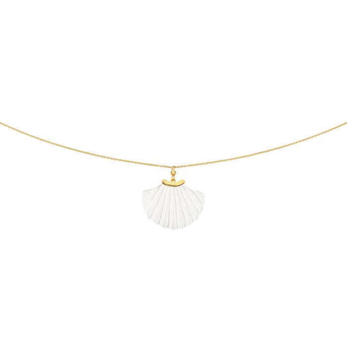 9ct Gold 45cm Mother of Pearl Necklet