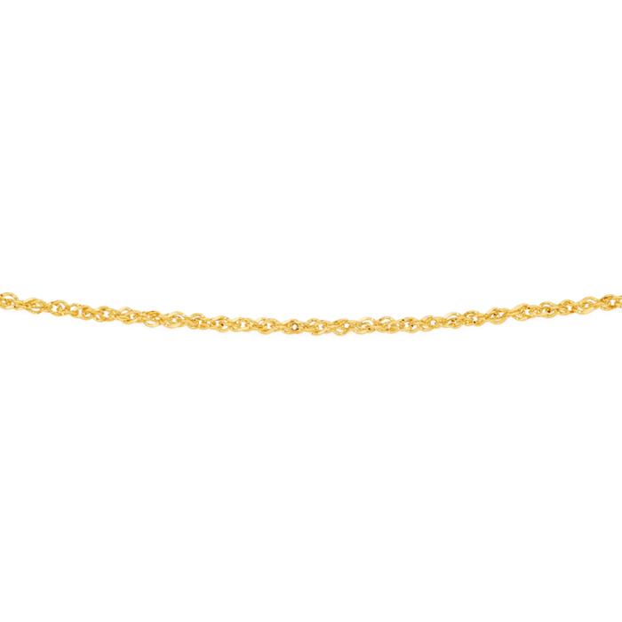 9ct Gold 50cm Solid Singapore Chain