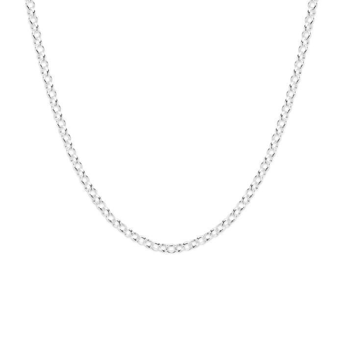 Sterling Silver 50cm Italian Belcher Chain