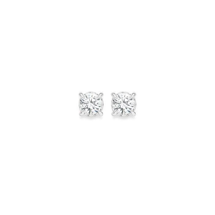 Alora 10ct Gold 3/4 Carat TW Lab Grown Diamond Stud Earrings