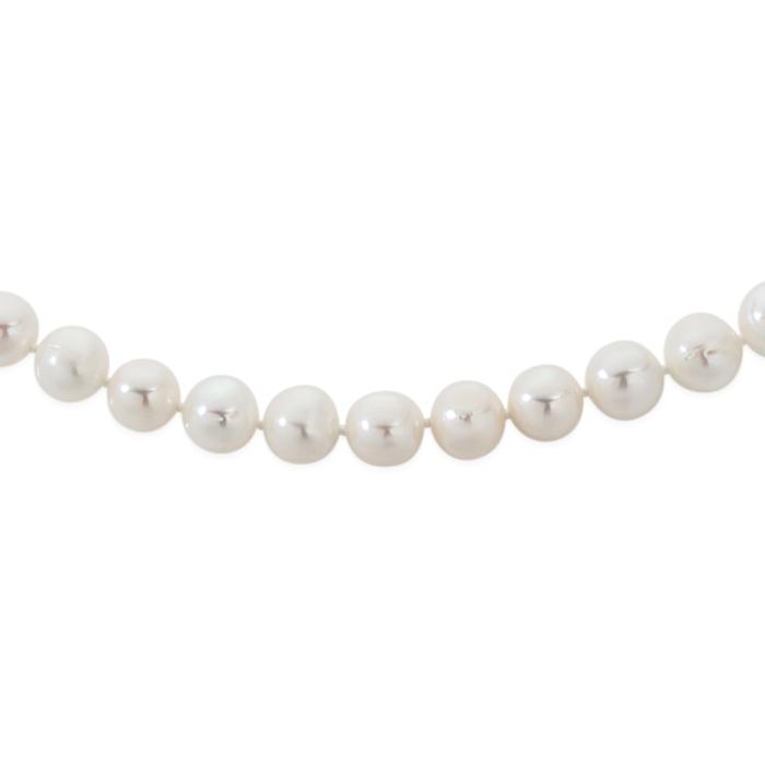 9ct Gold Cultured Freshwater Pearl Necklet