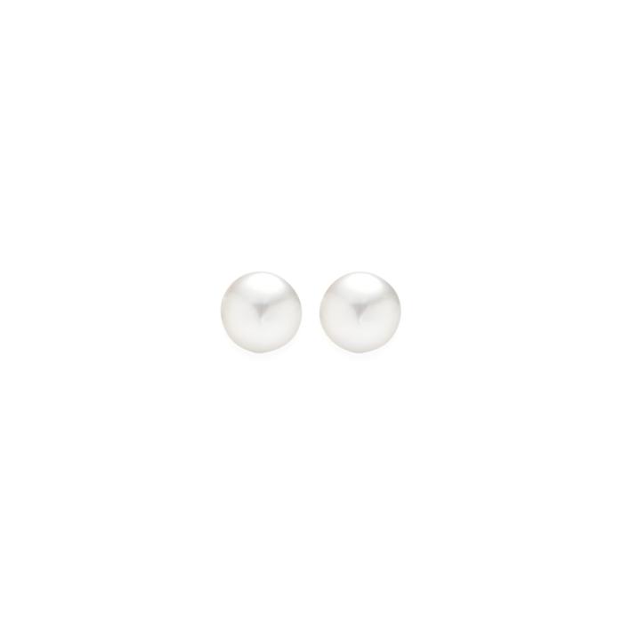 9ct Gold, Cultured Freshwater Pearl Stud Earrings