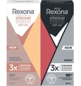 Rexona Clinical Protection Antiperspirant Roll On Deodorant 50mL