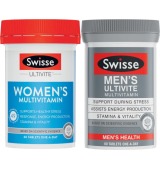 Swisse Ultivite Women’s or Men’s Multivitamin Tablets 60 Pack^