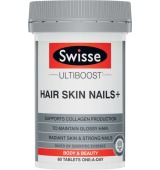 Swisse Ultiboost Hair Skin Nails Tablets 60 Pack^