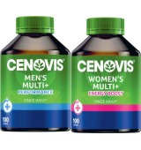 Cenovis Once Daily Men’s Multi + Performance or Women’s Multi + Performance 100 Pack